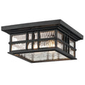 Beacon Square Outdoor Ceiling Light 49834BKT