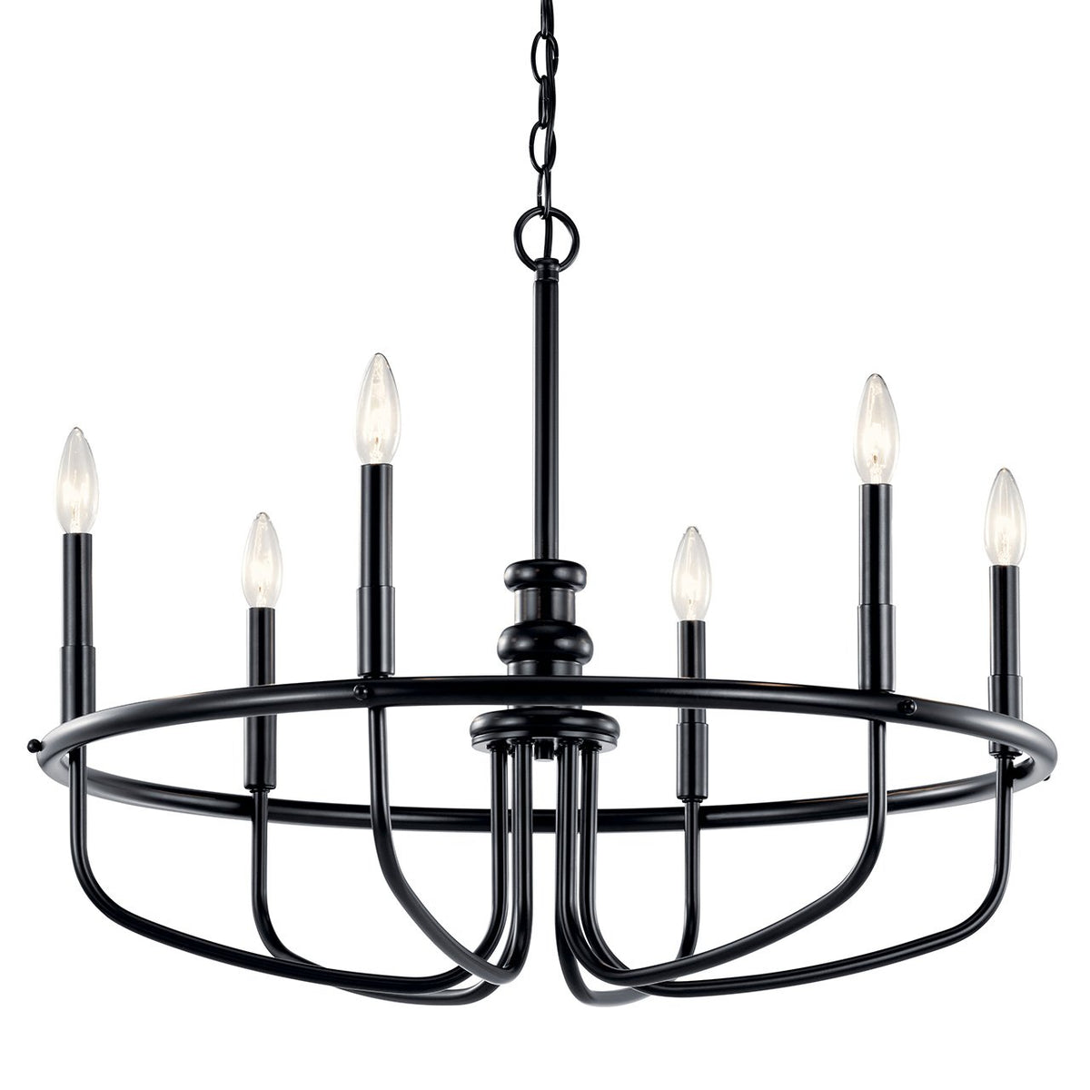 Capitol Hill Chandelier 52304BK