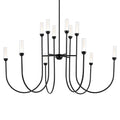 Moraine Chandelier 52758BKLED
