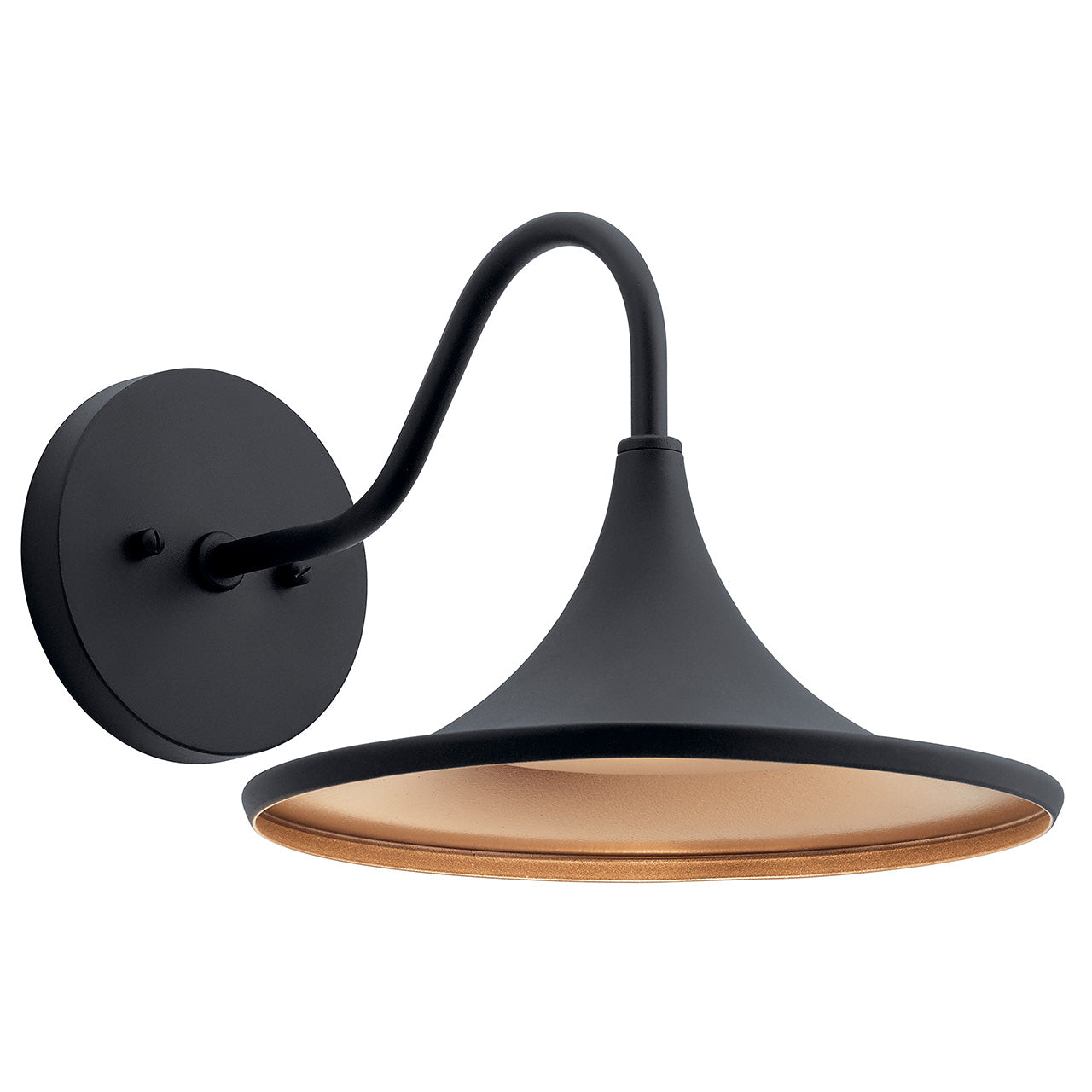 Elias Outdoor Wall Light 59028BKTLED